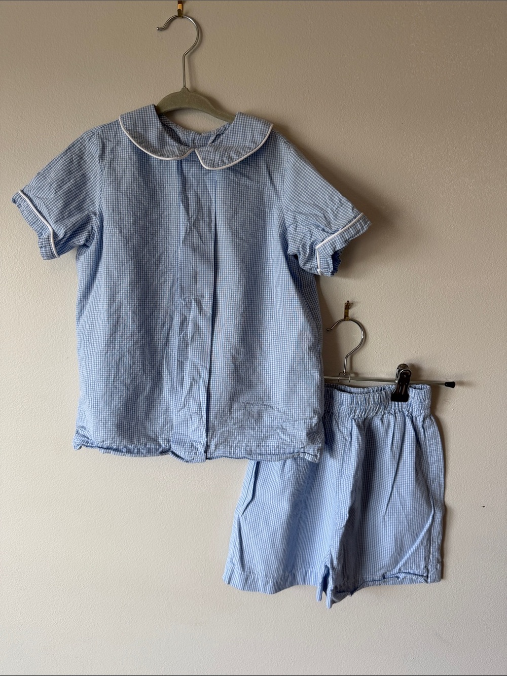 Funtasia Too Light Blue Gingham Kids Set